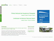 Tablet Screenshot of greenarq.net